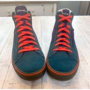 Eddie Bauer Teal Purple Orange High Top Sneakers Men SZ 14